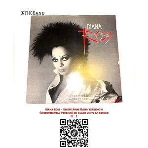 DISCOUNT SHIPPING Diana Ross - Swept Away Long & Instrumental Version on Vinyl